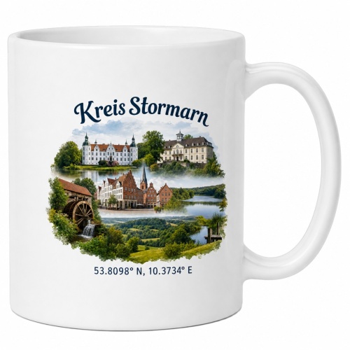 Tasse »Kreis Stormarn –...