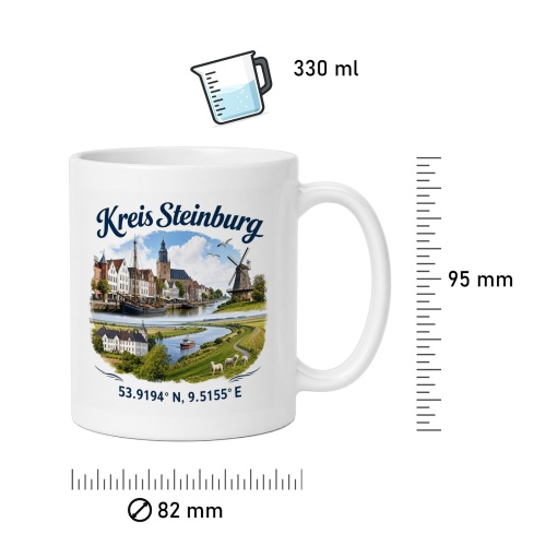 Tasse »Kreis Steinburg«