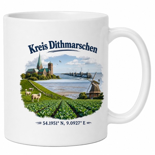 Tasse »Kreis Dithmarschen«