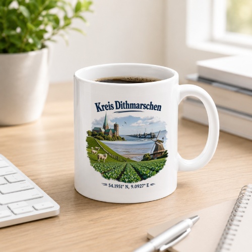 Tasse »Kreis Dithmarschen«