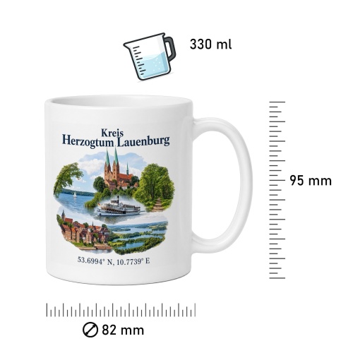 Tasse »Kreis Herzogtum Lauenburg«