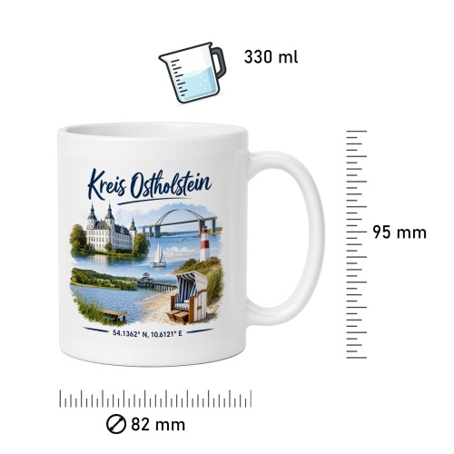 Tasse »Kreis Ostholstein«