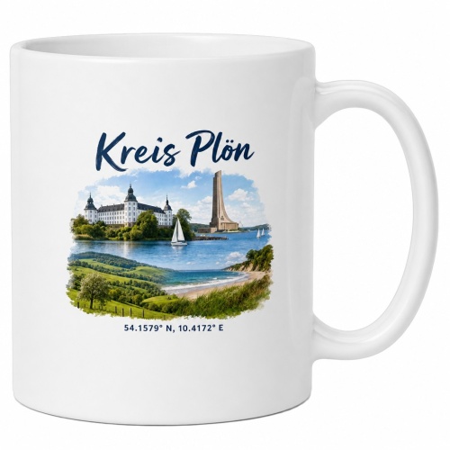 Tasse »Kreis Plön«