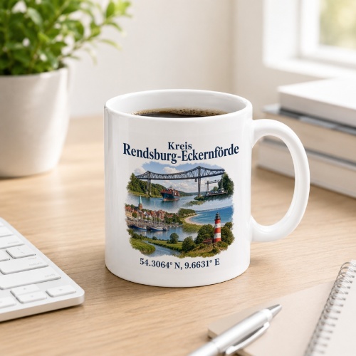 Tasse »Kreis Rendsburg-Eckernförde«