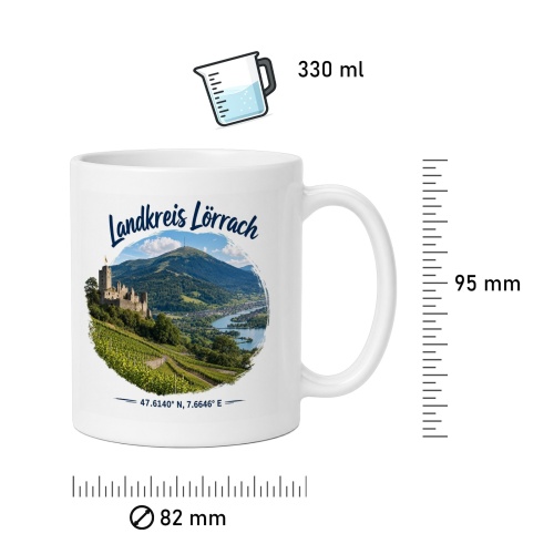 Tasse »Landkreis Lörrach«