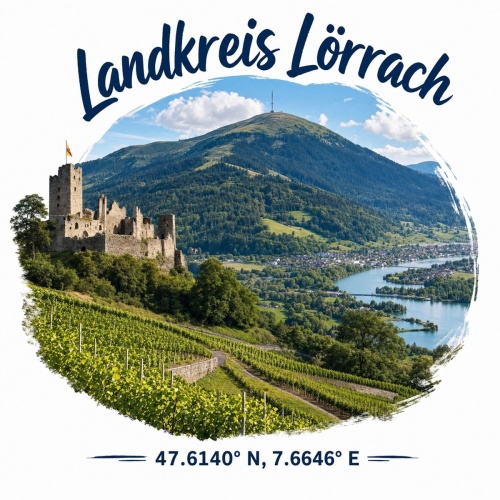 Tasse »Landkreis Lörrach«