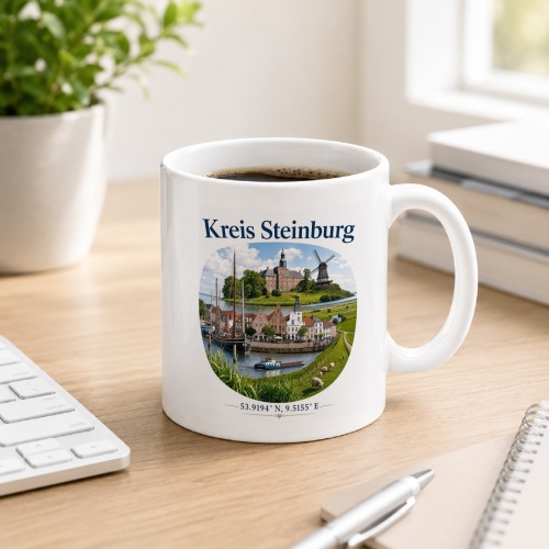 Tasse »Kreis Steinburg – Highlights &...