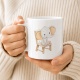 Tasse »Niedlicher Elefant auf Stuhl«