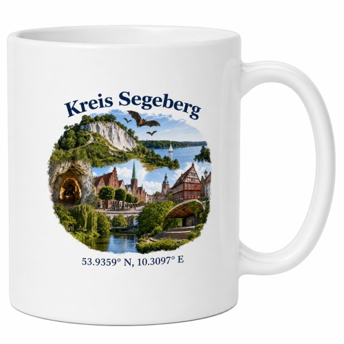 Tasse »Kreis Segeberg Collage«