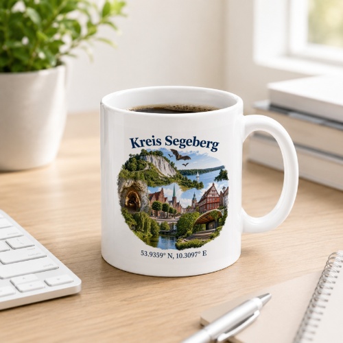 Tasse »Kreis Segeberg Collage«