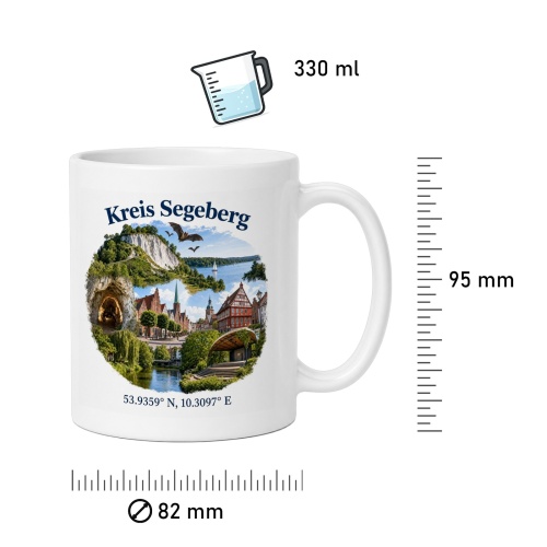 Tasse »Kreis Segeberg Collage«