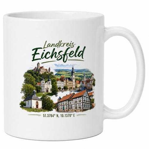 Tasse »Landkreis Eichsfeld –...