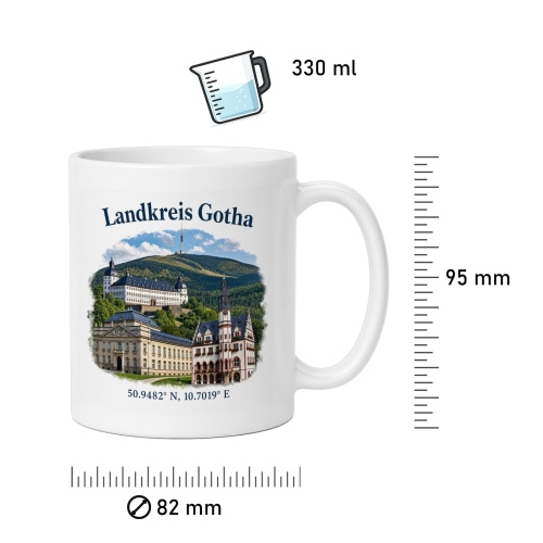 Tasse »Landkreis Gotha«