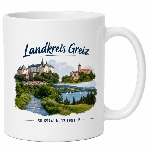 Tasse »Landkreis Greiz«