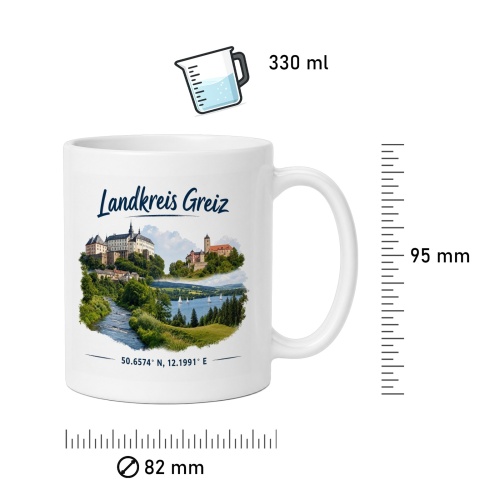 Tasse »Landkreis Greiz«