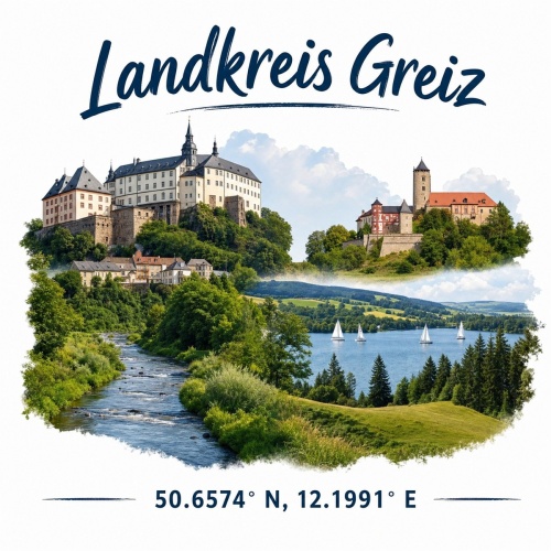 Tasse »Landkreis Greiz«