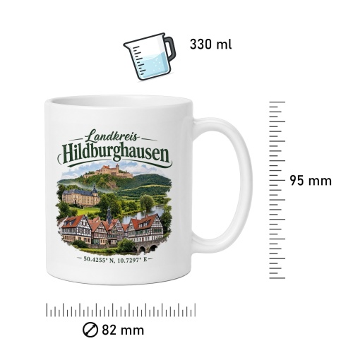 Tasse »Landkreis Hildburghausen«