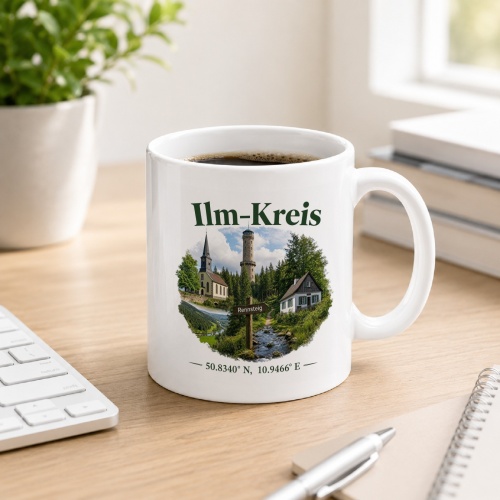 Tasse »Ilm-Kreis – Rennsteig &...