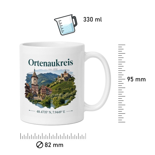 Tasse »Ortenaukreis«