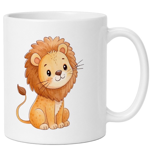 Tasse »Niedlicher Löwe«