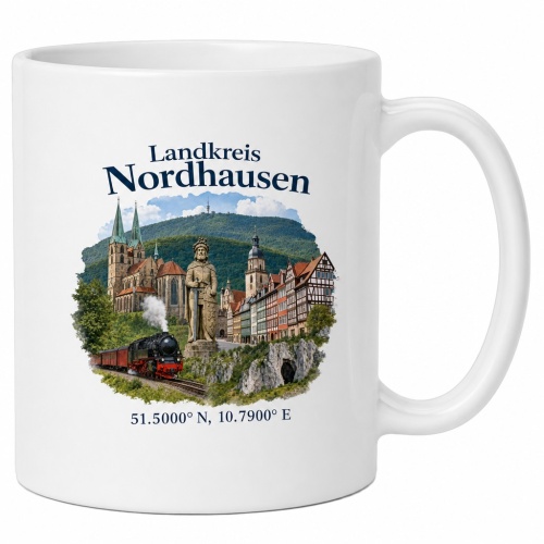 Tasse »Landkreis Nordhausen«