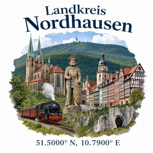 Tasse »Landkreis Nordhausen«
