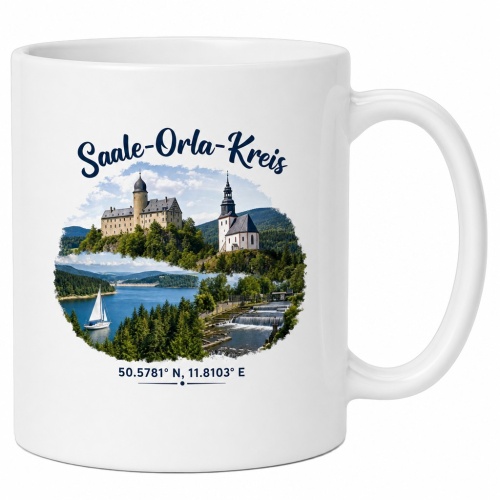 Tasse »Saale-Orla-Kreis«