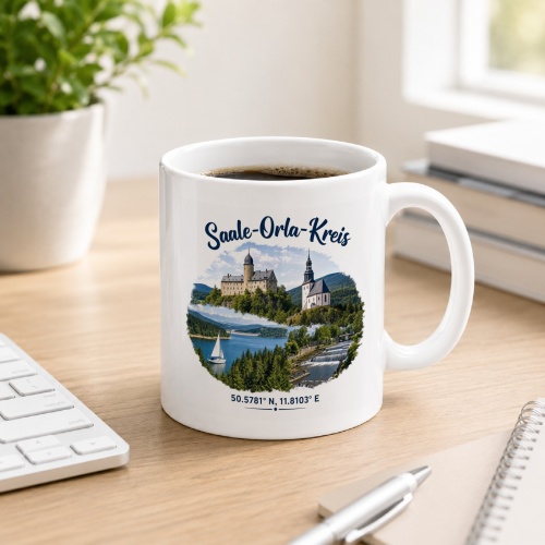 Tasse »Saale-Orla-Kreis«