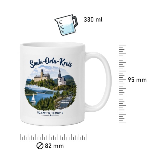 Tasse »Saale-Orla-Kreis«