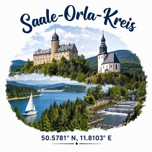 Tasse »Saale-Orla-Kreis«