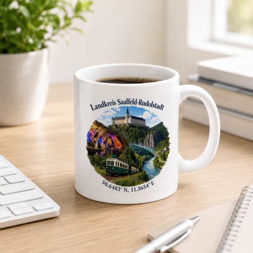 Tasse »Landkreis Saalfeld-Rudolstadt«
