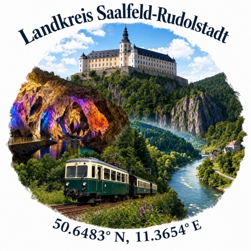 Tasse »Landkreis Saalfeld-Rudolstadt«