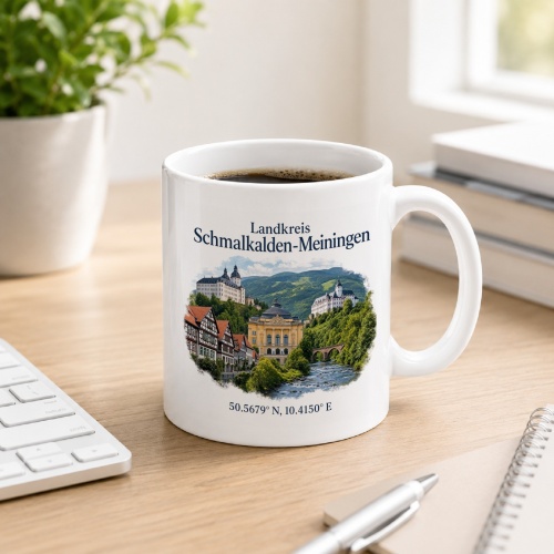 Tasse »Landkreis Schmalkalden-Meiningen«
