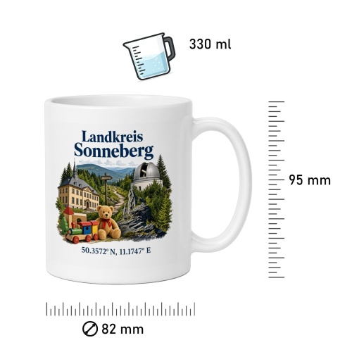 Tasse »Landkreis Sonneberg«