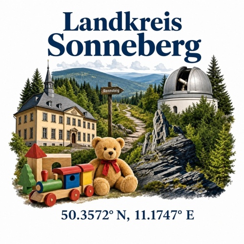Tasse »Landkreis Sonneberg«