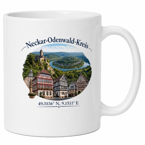 Tasse »Neckar-Odenwald-Kreis«