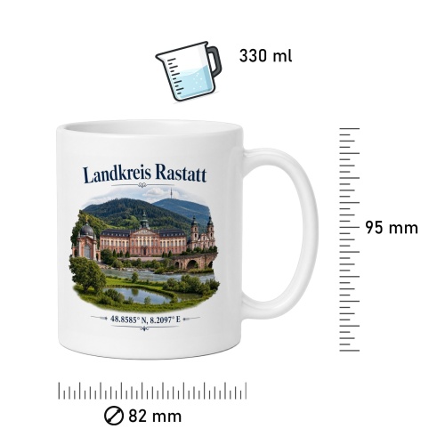 Tasse »Landkreis Rastatt«