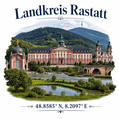 Tasse »Landkreis Rastatt«
