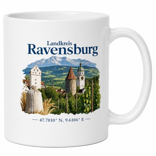 Tasse »Landkreis Ravensburg«