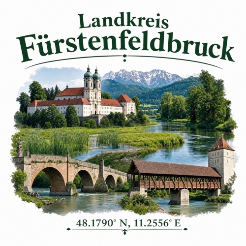 Tasse »Landkreis Fürstenfeldbruck«