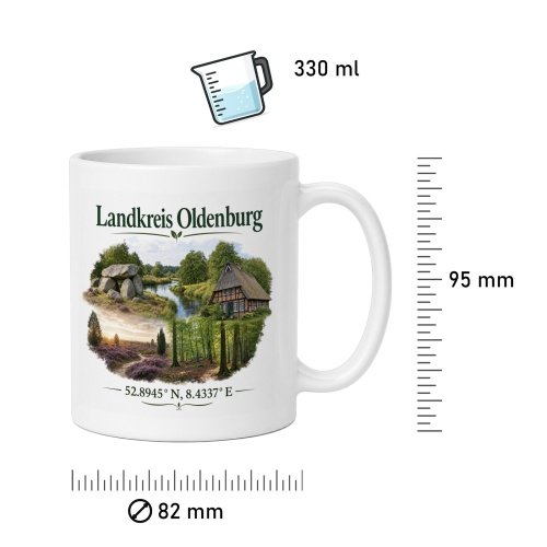 Tasse »Landkreis Oldenburg«