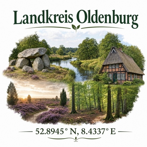 Tasse »Landkreis Oldenburg«