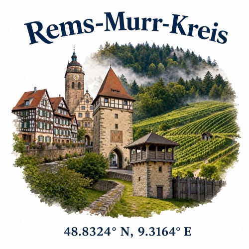 Tasse »Rems-Murr-Kreis«