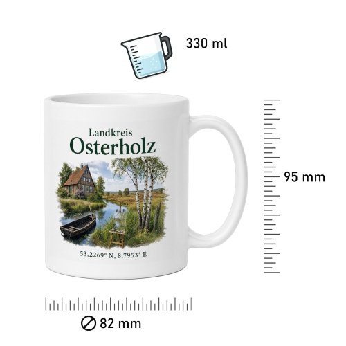 Tasse »Landkreis Osterholz«
