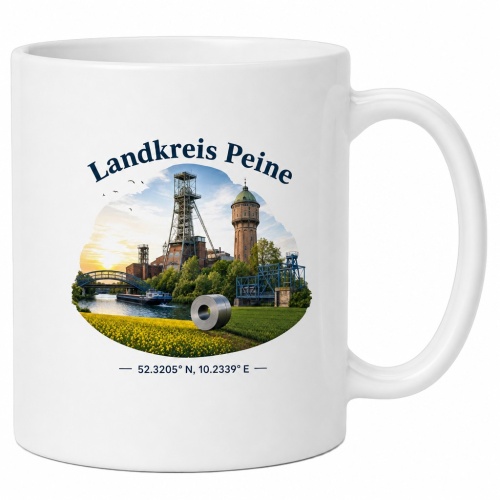 Tasse »Landkreis Peine«