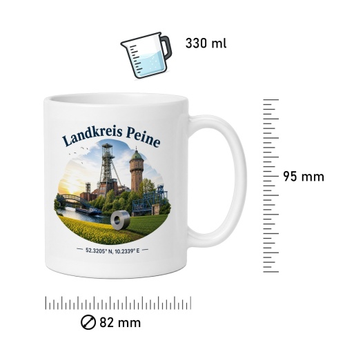 Tasse »Landkreis Peine«