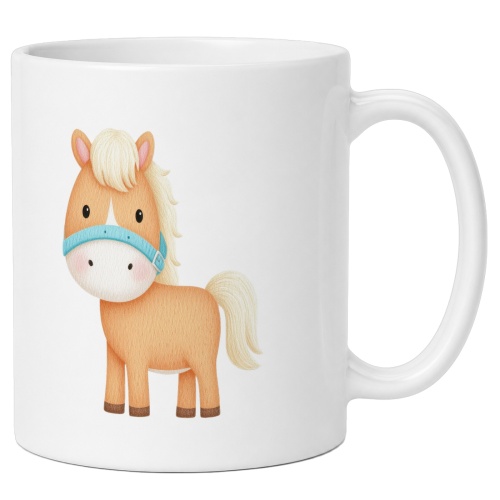 Tasse »Niedliches Pony-Motiv«