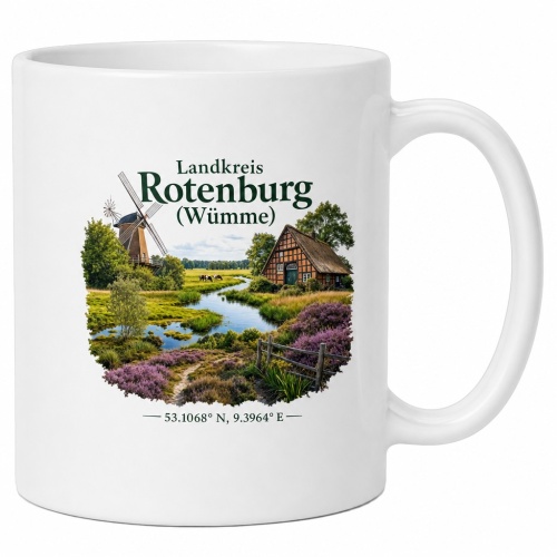 Tasse »Landkreis Rotenburg (Wümme)«