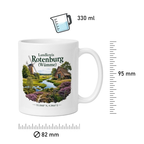Tasse »Landkreis Rotenburg (Wümme)«