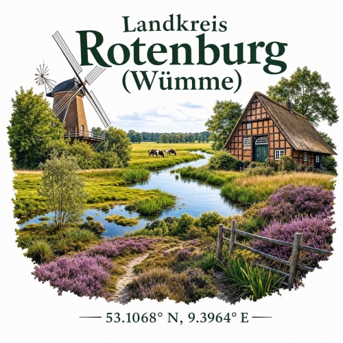 Tasse »Landkreis Rotenburg (Wümme)«